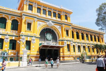 Central Post Office - vietnam luxury travel