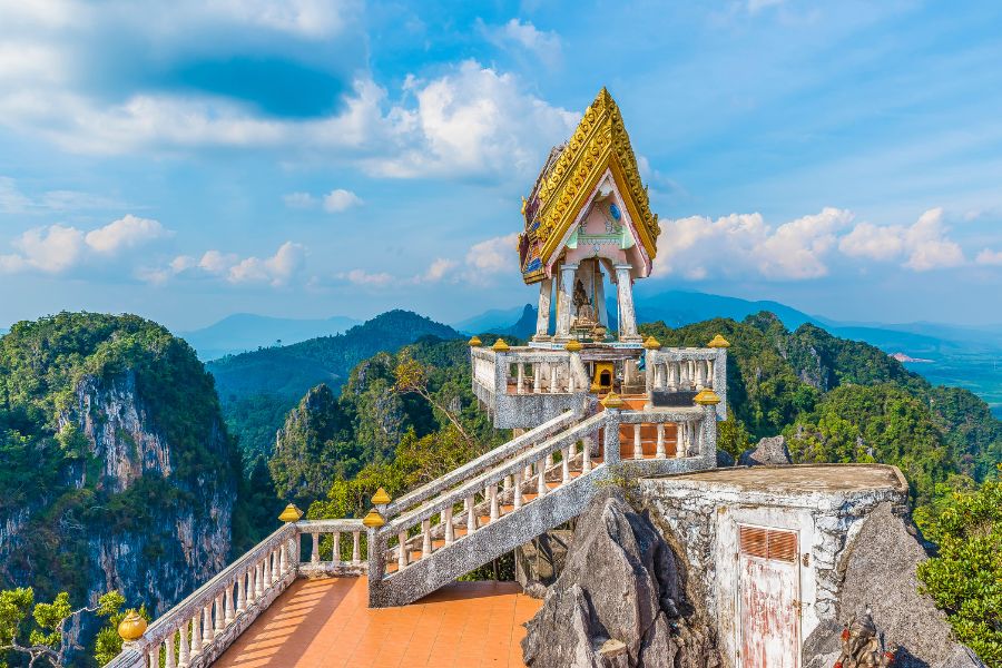 Krabi mountaintop temple, Thailand asia luxury tours