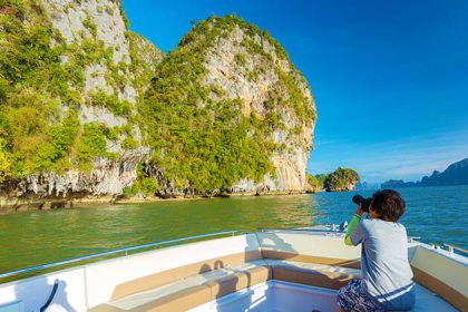 cruise in Phang Nga National Park