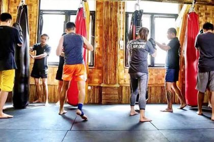 kickboxing lesson in myanmar